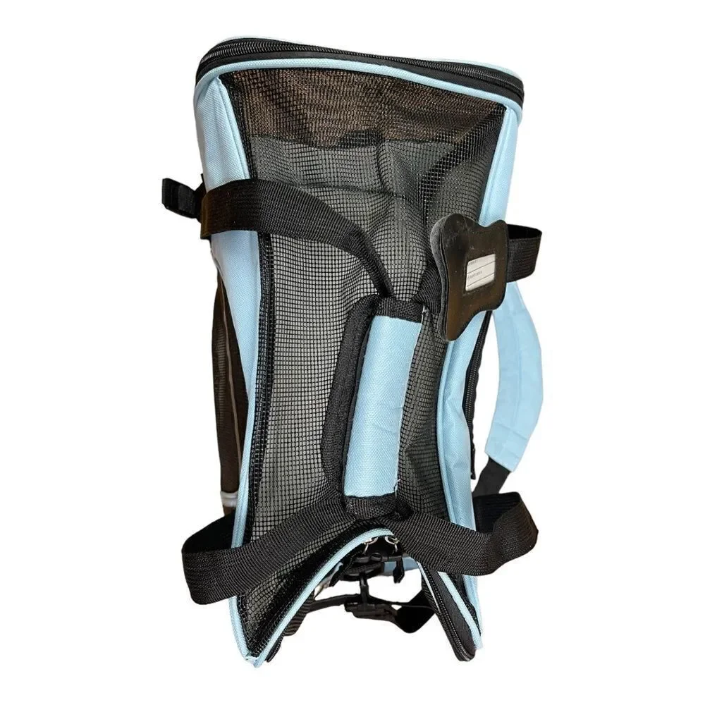 Paw & Pals Airline Approved Blue Pet Soft-Sided Carriers for Small Cats Dogs
